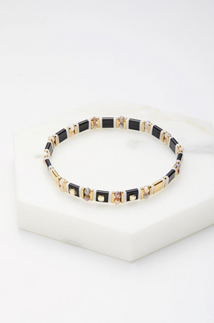 Tile Bracelet - Black