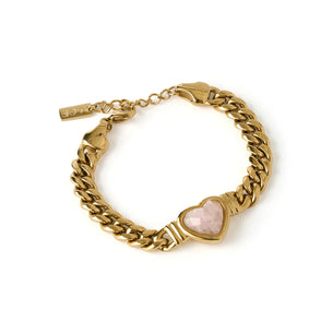 Valentine Bracelet - Rose Quartz