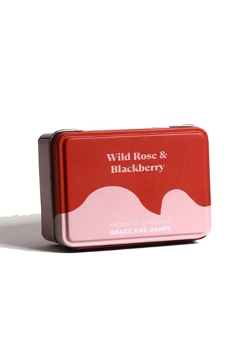 Bloom Collection - Wild Rose & Blackberry Bar Soap 80g