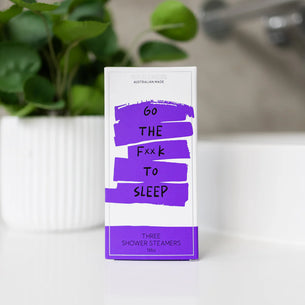 Shower Steamer 3 PK -  Go The F To Sleep