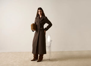 Reference Tailored Coat - Espresso