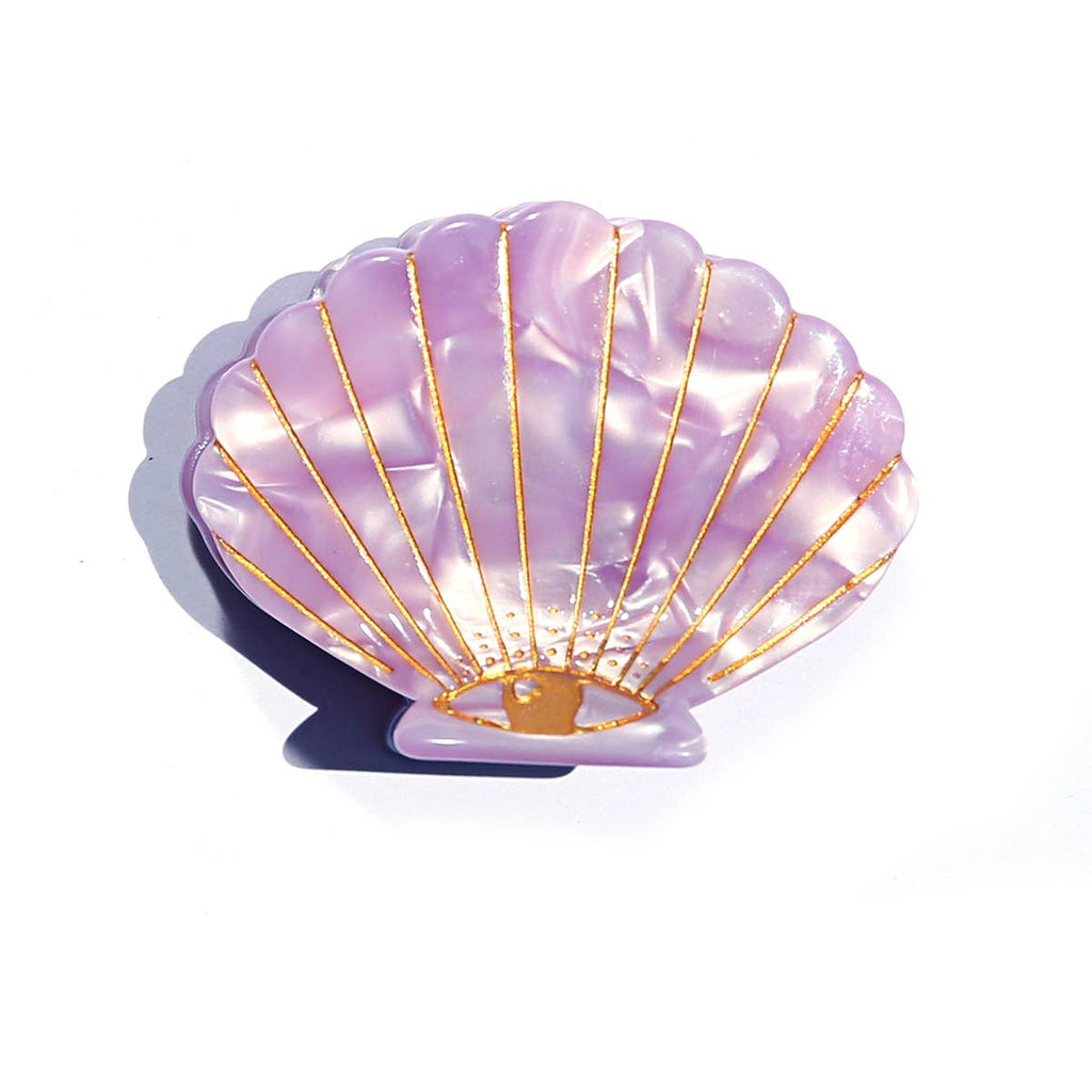 Shell Lilac Lilac Shell Clip – Ruby & Sky
