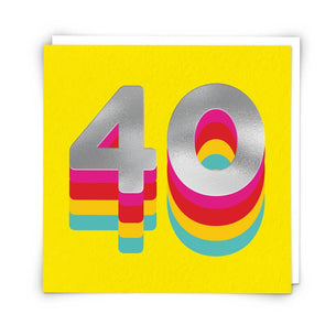 40 Greetings Card