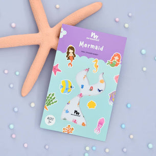 Mermaid Themed Nail Stickers