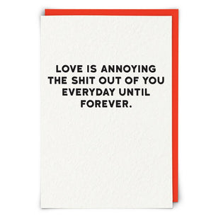 Love Is Annoying