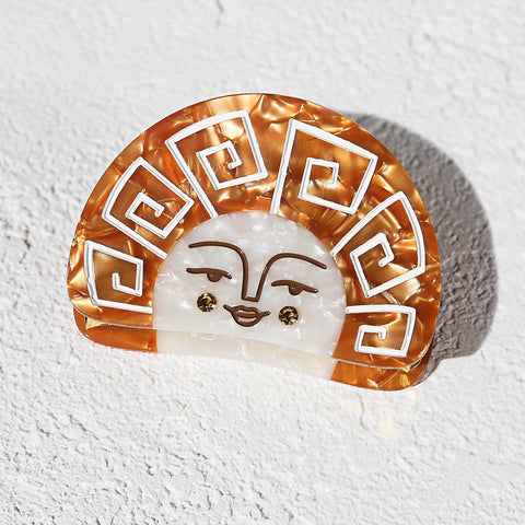Gold Grecian Sun Claw 