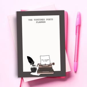 Taylor Swift Tortured Poets Notepad