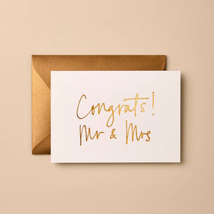 CONGRATS MR & MRS NEW