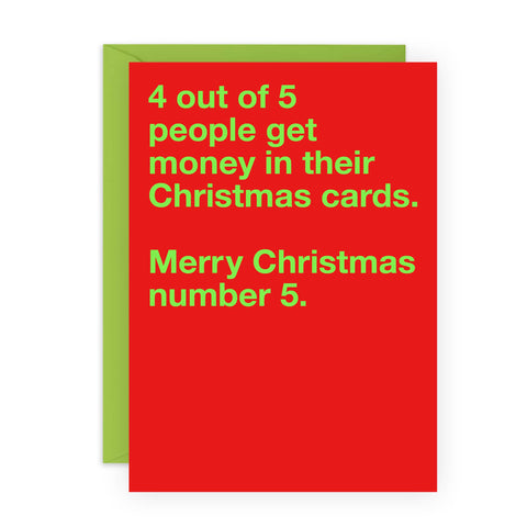 4 OUT OF 5 CHRISTMAS