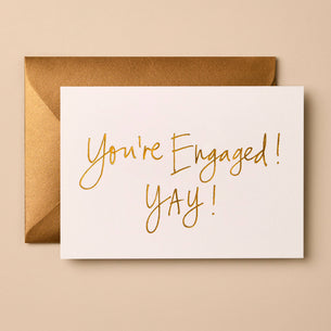YOU'RE ENGAGED! YAY! NEW