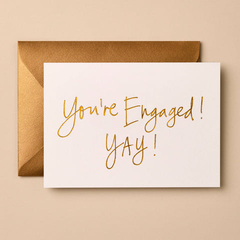 YOU'RE ENGAGED! YAY! NEW