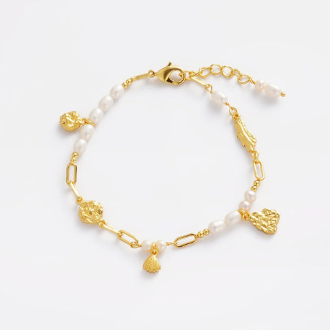 Charlotte Bracelet - Pearl