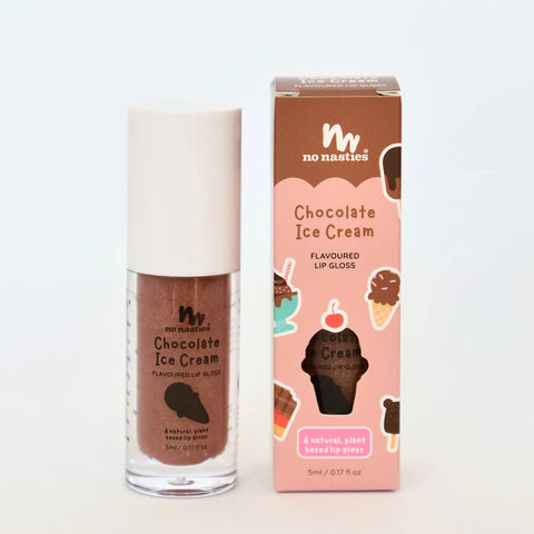 Natural Lip Gloss - Choc Ice Cream