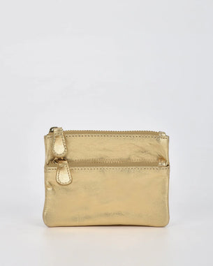 Comet Metallic Purse - Gold