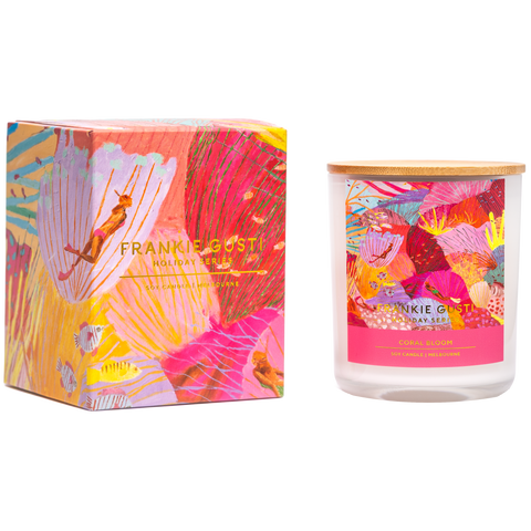 HOLIDAY SERIES CANDLE | CORAL BLOOM