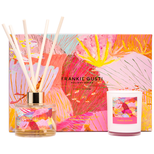HOLIDAY SERIES CANDLE & DIFFUSER DUO | CORAL BLOOM