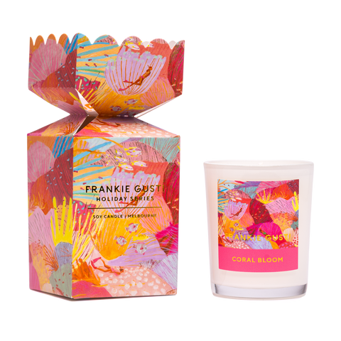 HOLIDAY SERIES | CORAL BLOOM ORNAMENT CANDLE
