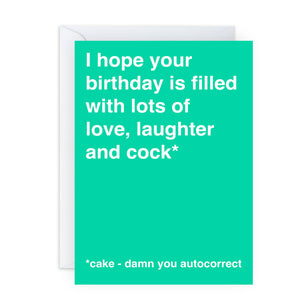 DAMN YOU AUTOCORRECT