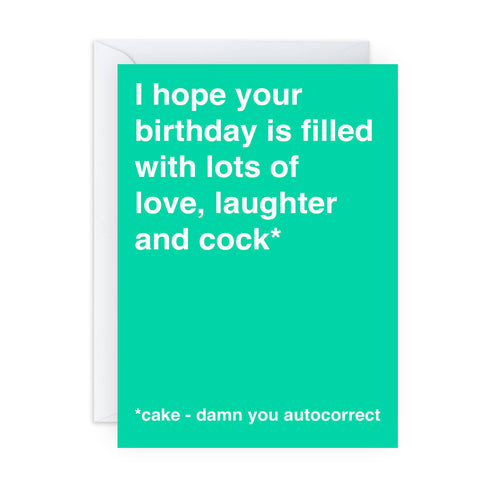 DAMN YOU AUTOCORRECT
