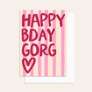Happy Birthday Gorg