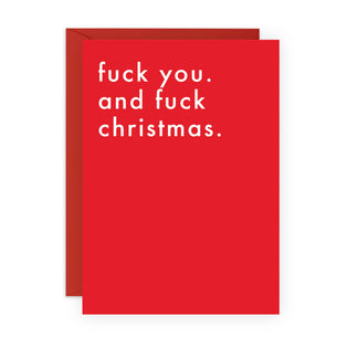 FUCK CHRISTMAS