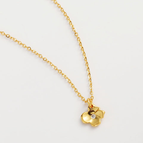 Fleur Necklace - Gold
