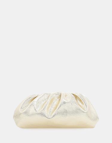 KYLA CLUTCH - GOLD METALLIC