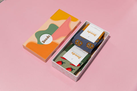 JOODE - GIFT BOX - Chilli/Pretzels (SZ 41-46)