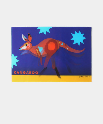 3D POST CARD - KANGAROO