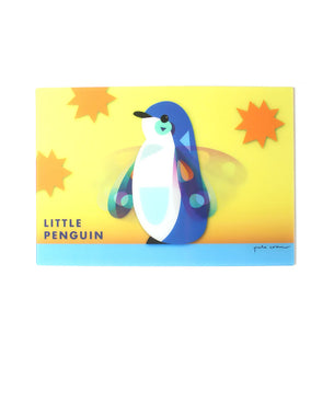 3D POSTCARD - PENGUIN