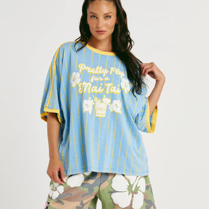 SABBI THE MAI TAI TEE - BLUE