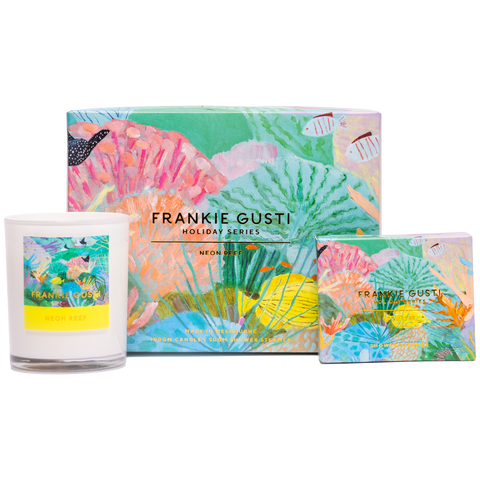 HOLIDAY SERIES CANDLE & STEAMER DUO | NEON REEF