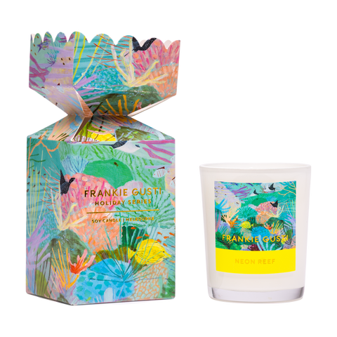 HOLIDAY SERIES | NEON REEF ORNAMENT CANDLE