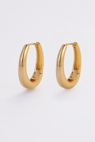 Pia Hoop - Lrg/Gold