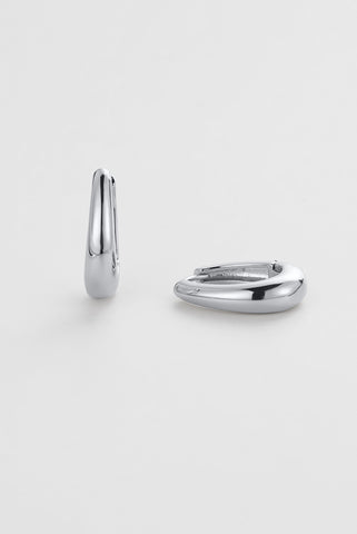 Pia Hoop - Med/Silver