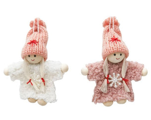 Boucle Angel with Snowflake