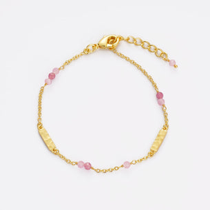 Rosie Bracelet - Pink / Gold