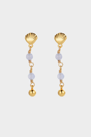 Shelly Drop Earring - Gold