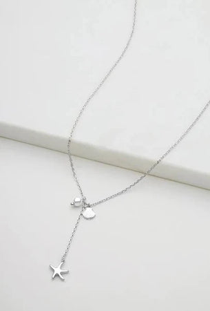 Ocean Mini Necklace - Silver