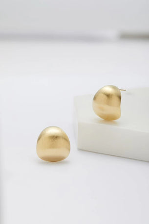 Taliah Earring - Brushed Gold