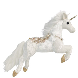 Glitter Velvet Flying Unicorn