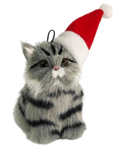 Christmas Cat with Hat