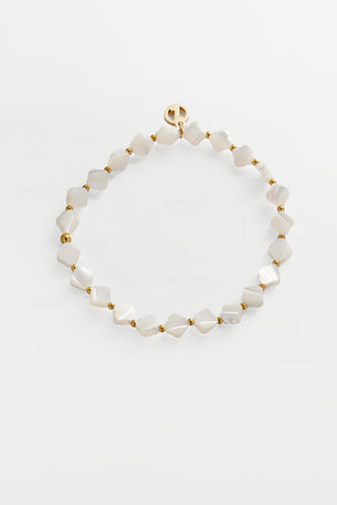 Jenna Bracelet - White
