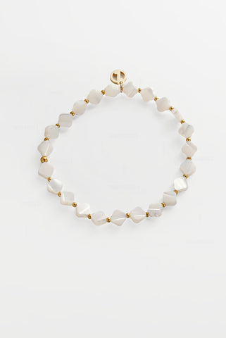 Jenna Bracelet - White
