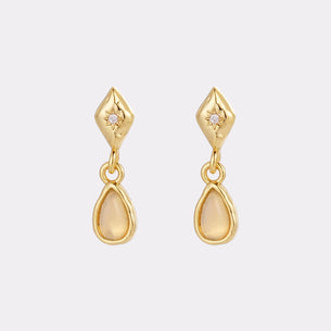 Clea Drop Earring - Gold
