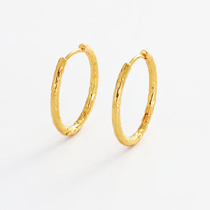Lily Hoop - Medium Gold
