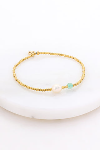 Brooke Bracelet - Sea/Gold