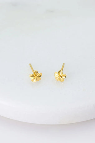 Flower Stud - Gold
