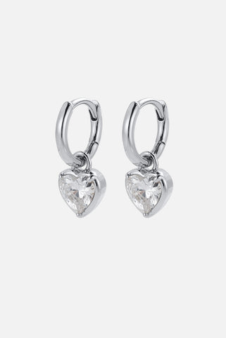 Amor Earrings - Silver
