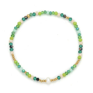 Allegra Bracelet - Jade/Gold
